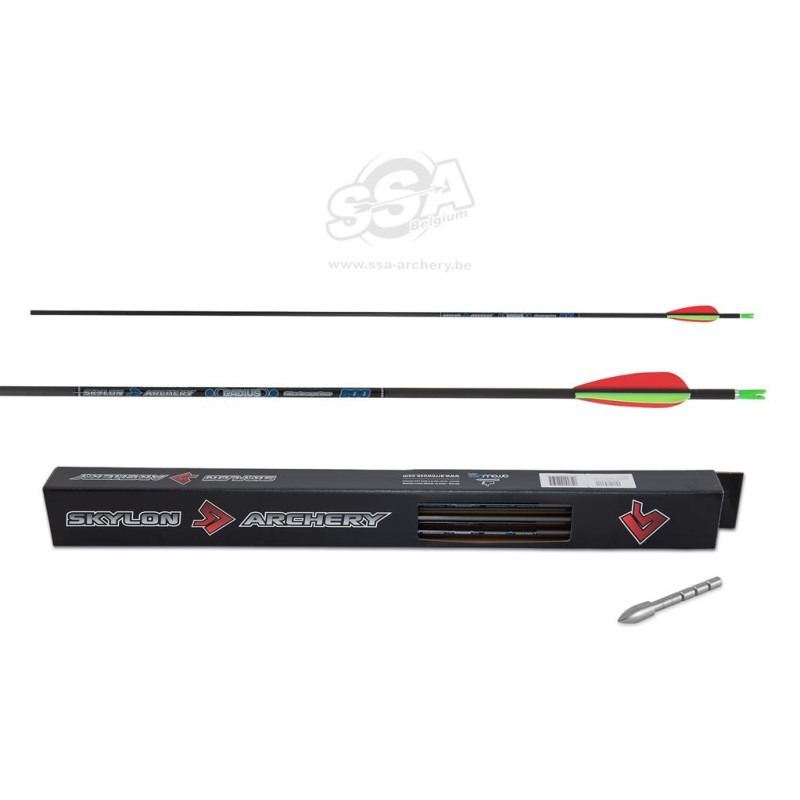 SKYLON ARROWS RADIUS ID4.2 800 / EP 23 / PIN NOCK / 80-100gr BREAK-OFF POINT not glued in 12/PK