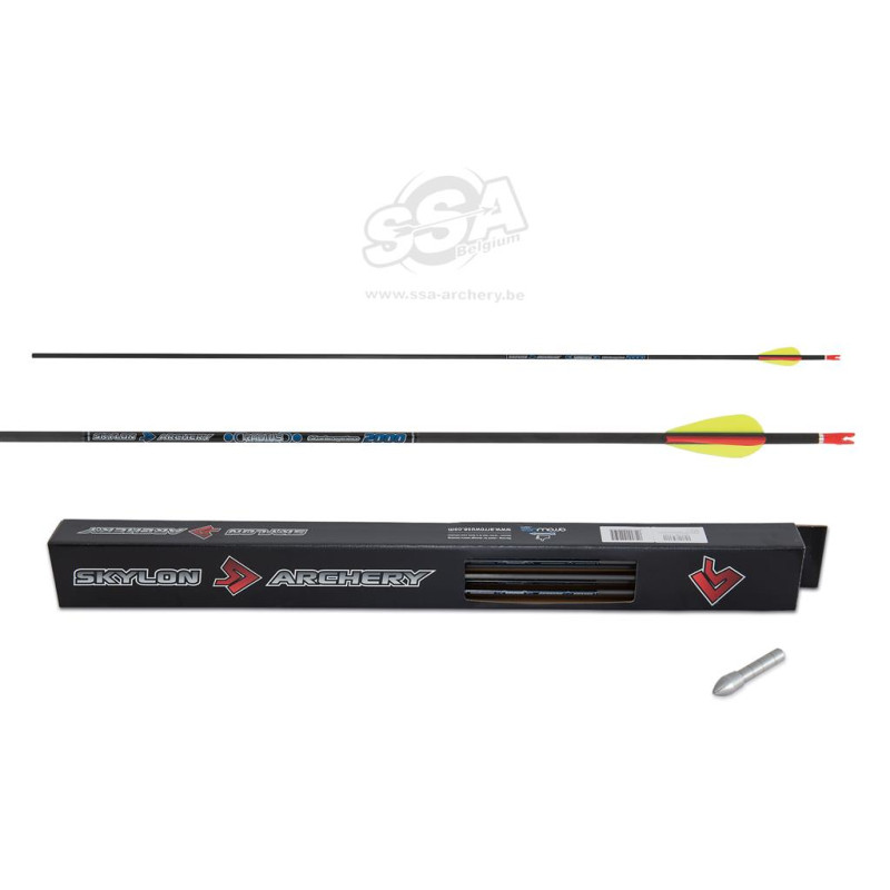 SKYLON ARROWS RADIUS ID4.2 2000 / EP 16 / PIN NOCK / 50gr ONE PIECE POINT not glued in 12/PK