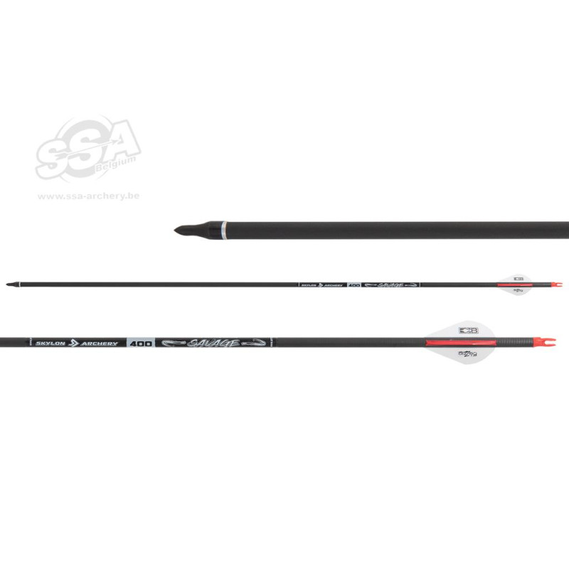 SKYLON ARROW SAVAGE ID6.2 400 - 30" BLAZER VANE/IN-NOCK/INSERT/POINT by unit