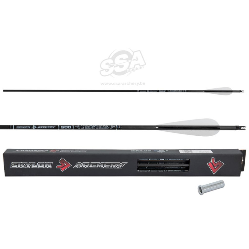 SKYLON ARROW FRONTIER ID6.2 500 / 33" FEATHER 4" / IN-NOCK / INSERT 12/PK
