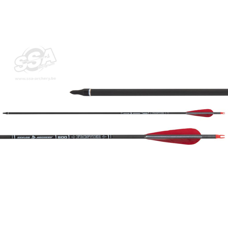 SKYLON ARROW FRONTIER ID6.2 500 / 30" FEATHER 4" / IN-NOCK / INSERT / POINT 60/PK