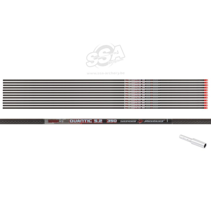 SKYLON SHAFTS 3K QUANTIC ID5.2 350 / 33" WITH INSIDE NOCK AND INSERT 12/PK