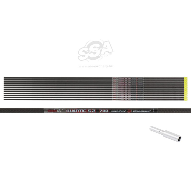 SKYLON SHAFTS 3K QUANTIC ID5.2 700 / 33" WITH INSIDE NOCK AND INSERT 12/PK