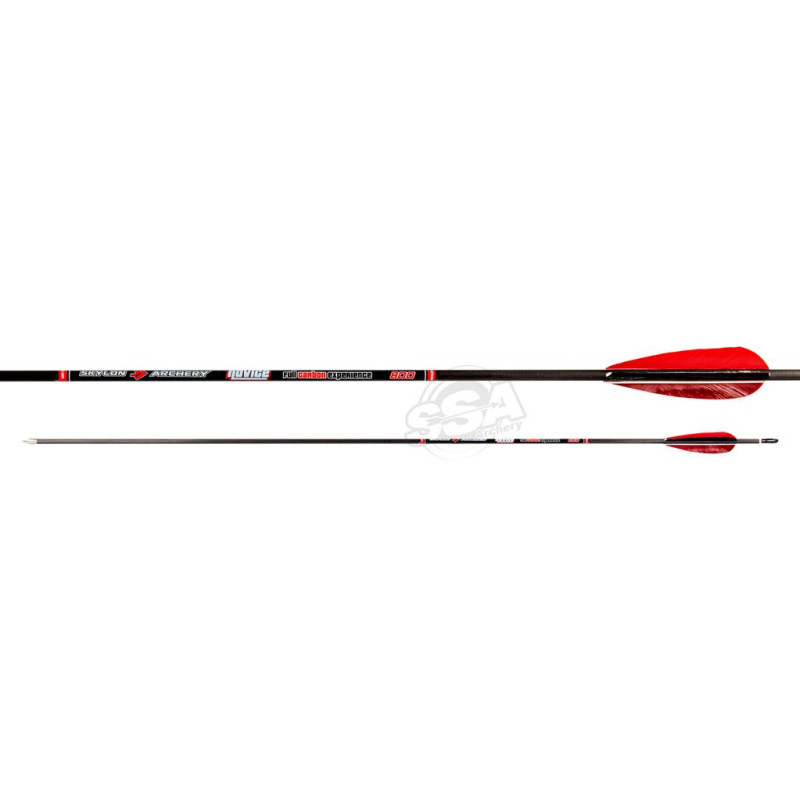 SKYLON ARROWS NOVICE ID4.2 800 / 30"/ 3" FEATHER / PIN NOCK / 90gr POINT 24/pk