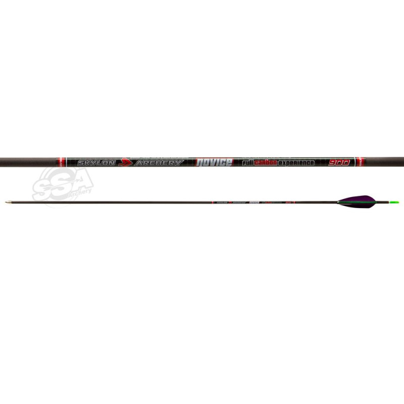 SKYLON ARROWS NOVICE ID4.2 900 / 29"/ 3" FEATHER / PIN NOCK / 70gr POINT 24/pk