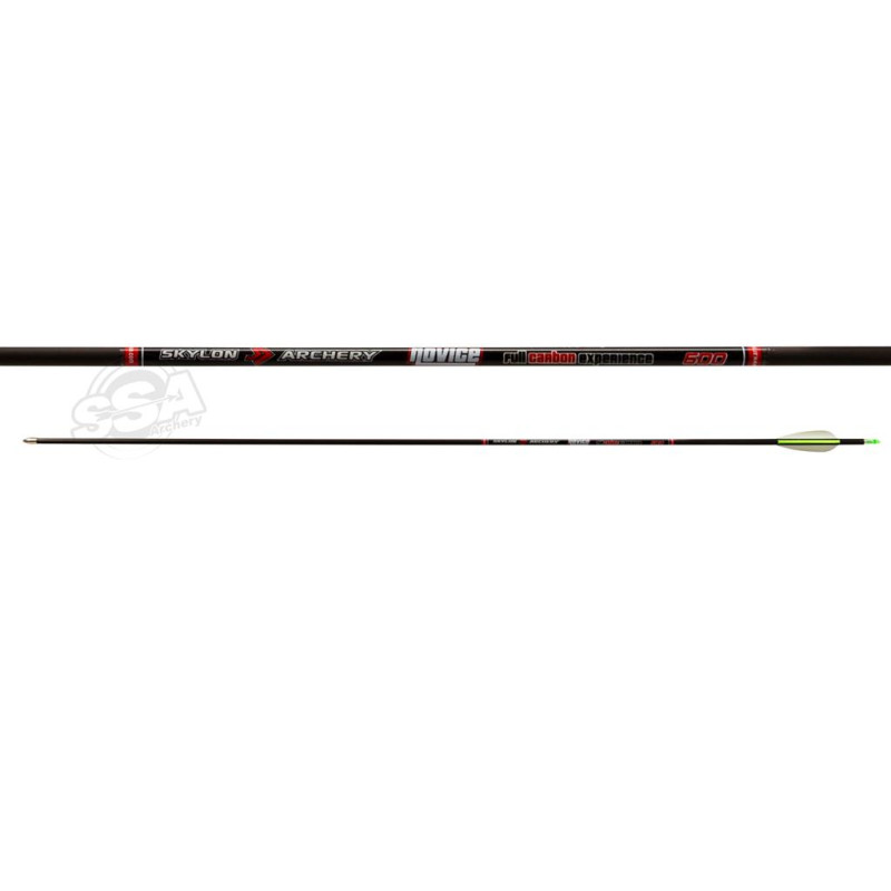 SKYLON ARROWS NOVICE ID4.2 600 / 31" length / EP23 vanes / nock sml / 90gr POINT 24/pk