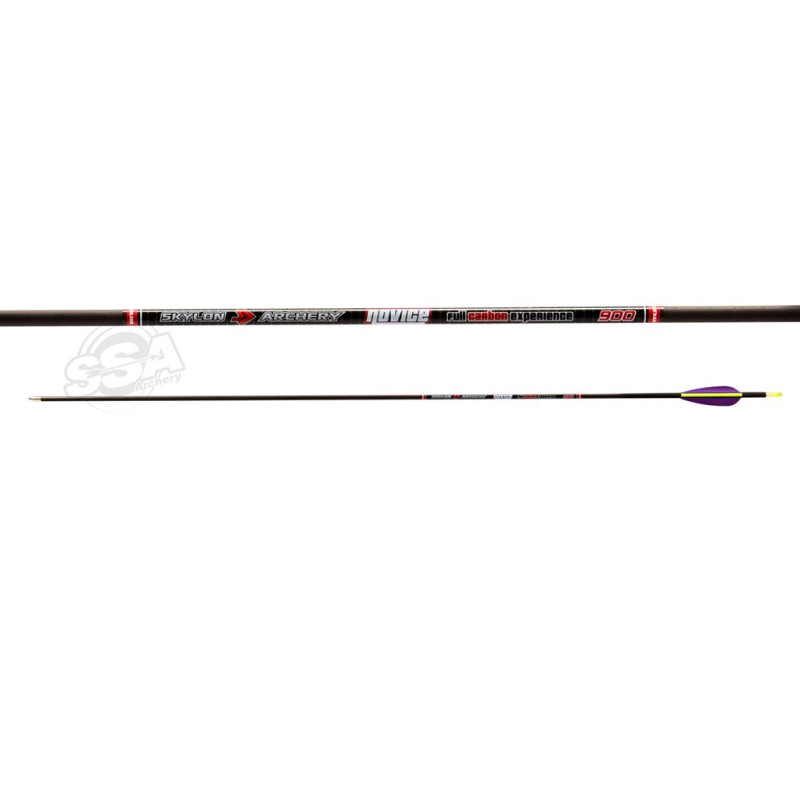 SKYLON ARROWS NOVICE ID4.2 900 / 29" length / EP23 vanes / nock sml / 70gr POINT 24/pk