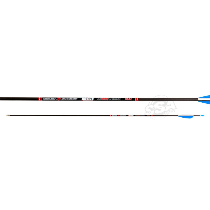 SKYLON ARROWS NOVICE ID4.2 1100 / 28" length / EP23 vanes / nock sml / 70gr POINT 24/pk