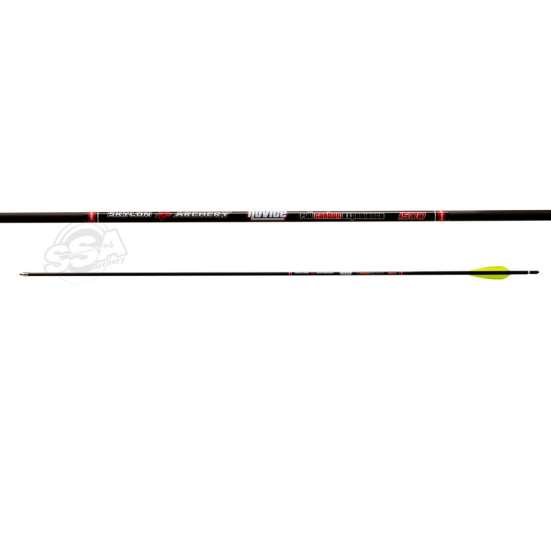 SKYLON ARROWS NOVICE ID4.2 1500 / 28" length / EP16 vanes / nock sml / 70gr POINT 24/pk