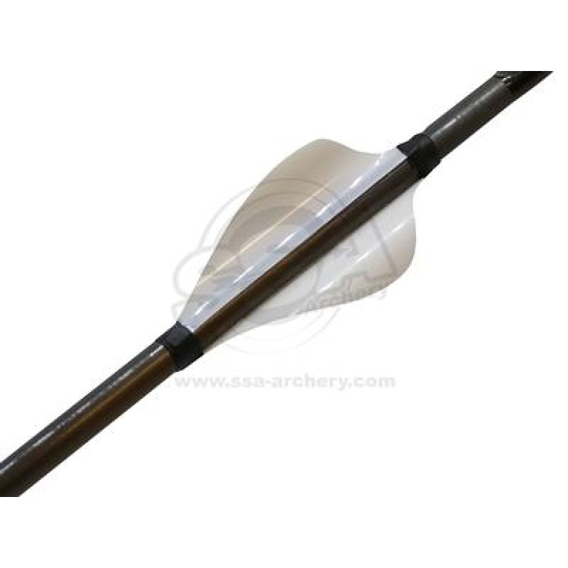 XSWINGS SPIN VANES ROUND 50MM HP LH PURE WHITE- 50PACK
