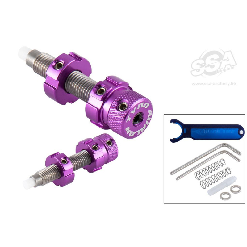 AVALON TYRO STANDARD BUTTON PURPLE