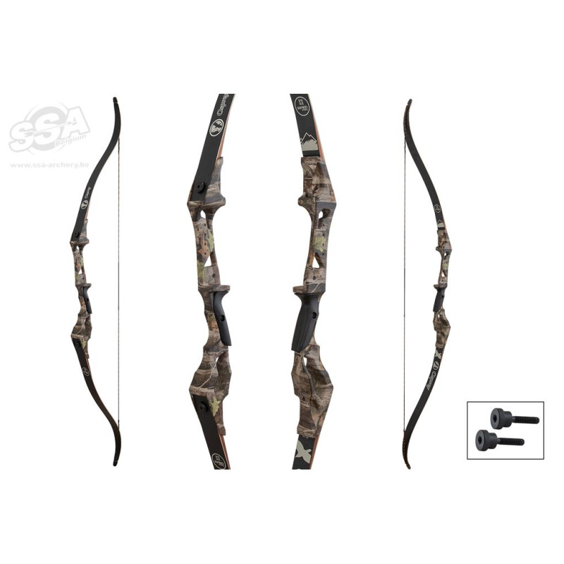 SANLIDA T/D HUNTING BOWS OSPREY 58" RH 40 LBS CAMO