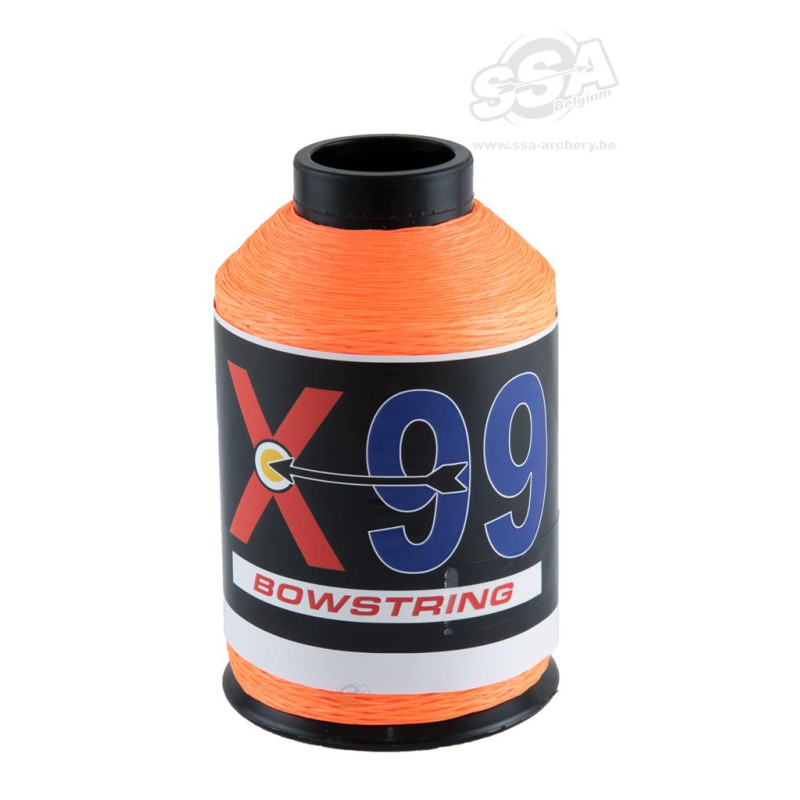BCY STRING MATERIAL X99 1 LBS FLUOR ORANGE