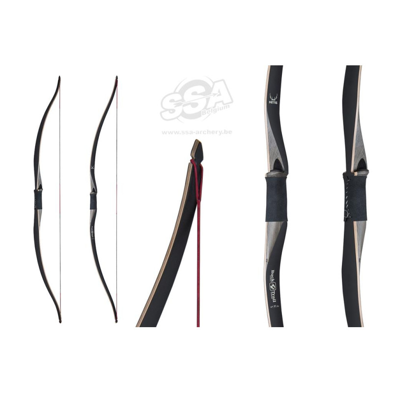 BUCKTRAIL HYBRID BOW METIS 60" AMBIDEXTROUS 40 LBS ENGINEERING WOOD WITH BLACK GLASS