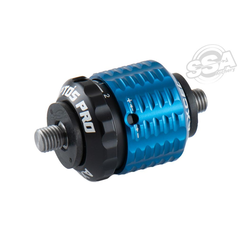AXCEL KRYPTOS PRO - ADJUSTABLE DAMPER 5/16" THREAD BLU/BLK