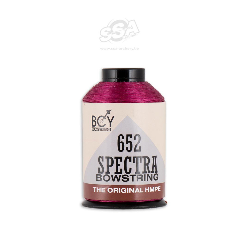 BCY STRING MATERIAL 652 SPECTRA FF 1 LBS BLACK CHERRY