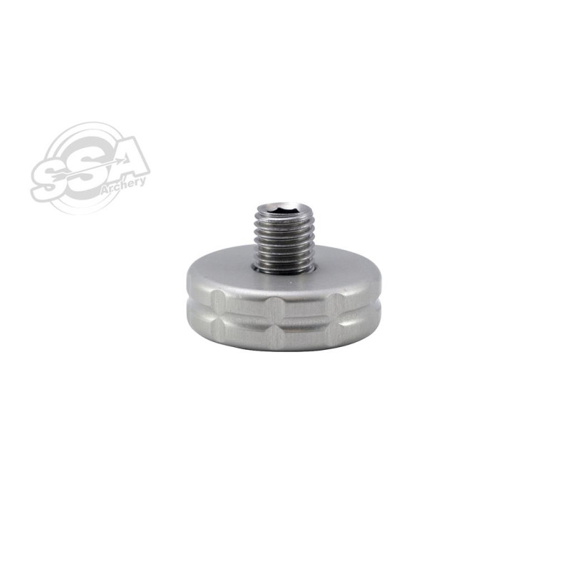 AXCEL WEIGHT 0.3oz ALUMINUM - 1" dia SILVER