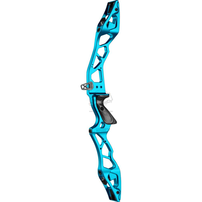TOPOINT RISERS CNC NEW AERODYN 25" LH ANODIZED TURQUOISE