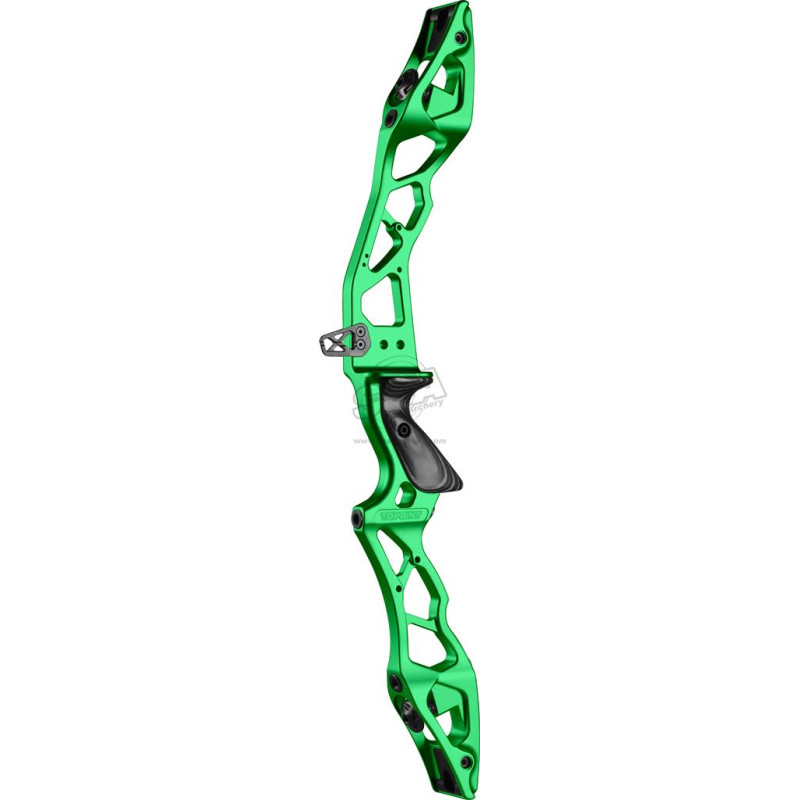 TOPOINT RISERS CNC NEW AERODYN 25" LH ANODIZED GREEN