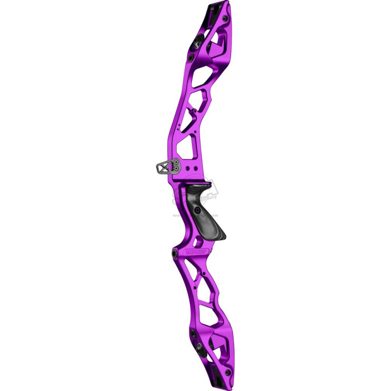TOPOINT RISERS CNC NEW AERODYN 25" LH ANODIZED PURPLE