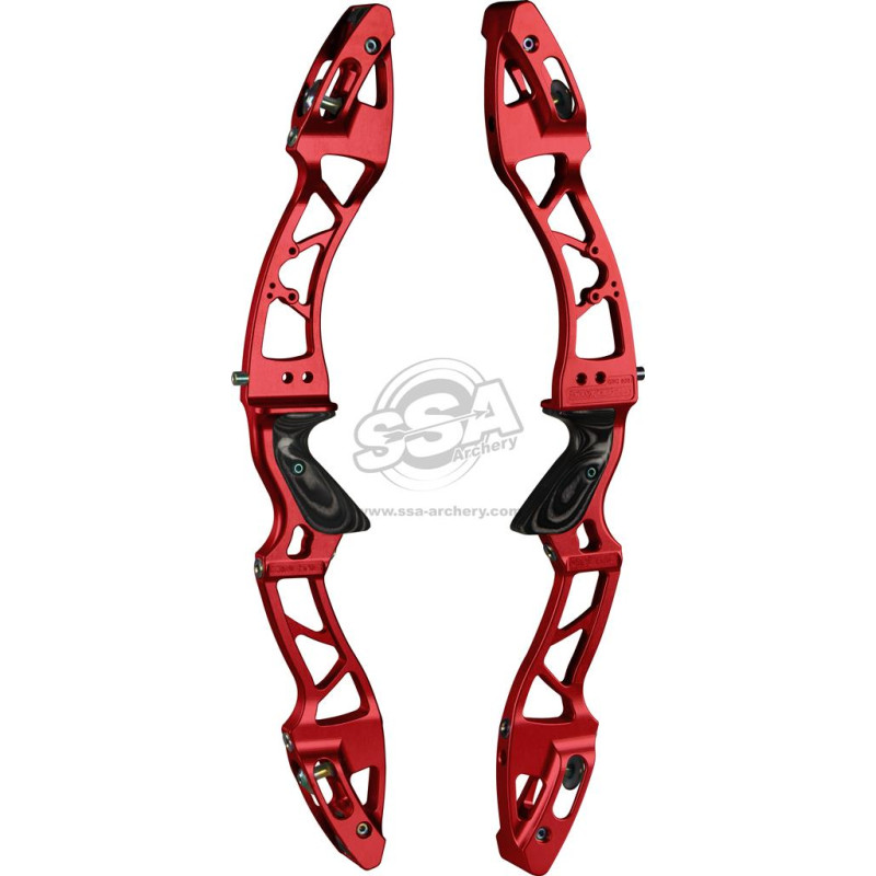 KINETIC RISERS CNC  SOVREN 25"  RH ANODIZED RED