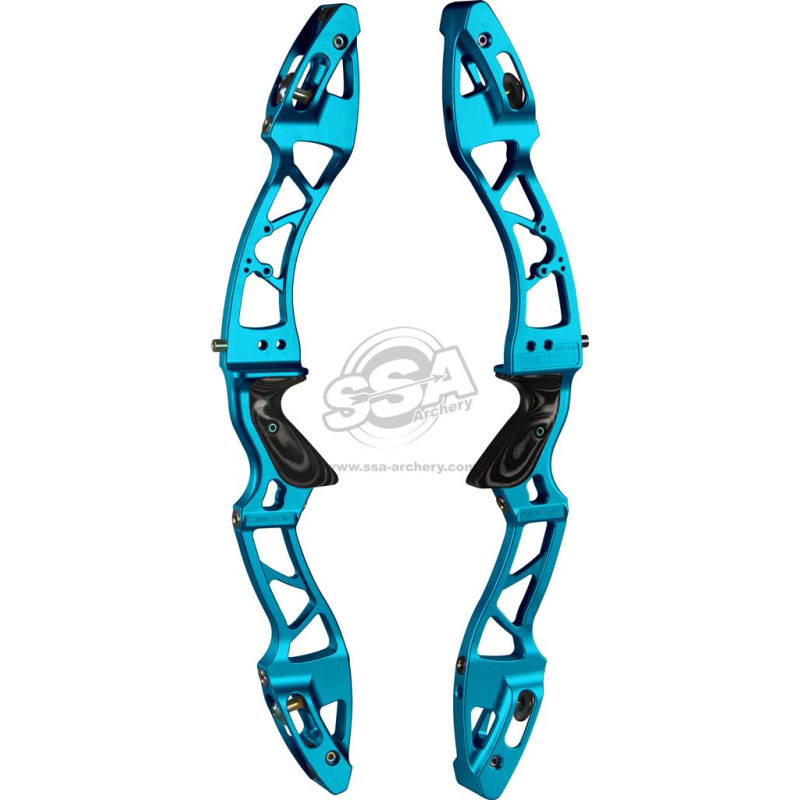KINETIC RISERS CNC  SOVREN 25"  LH ANODIZED SKY BLUE