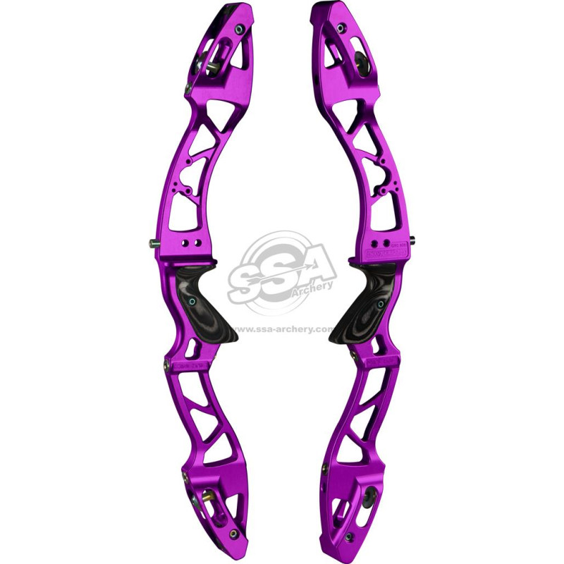 KINETIC RISERS CNC  SOVREN 25"  LH ANODIZED PURPLE