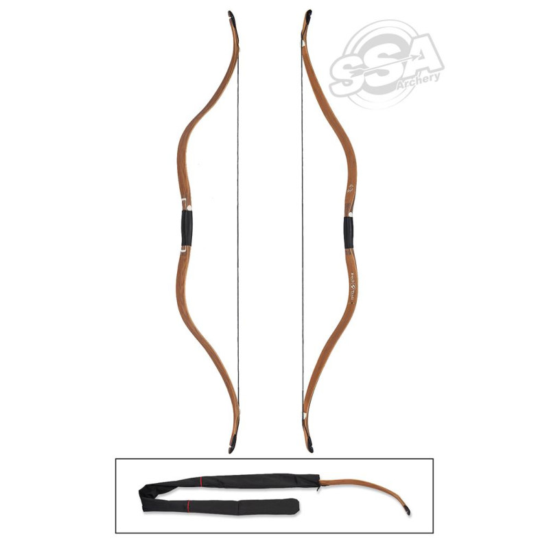 BUCKTRAIL HORSE BOWS BAMBOO HAYK 52" 30 LBS AMBIDEXTROUS / D-75 STRING INCL