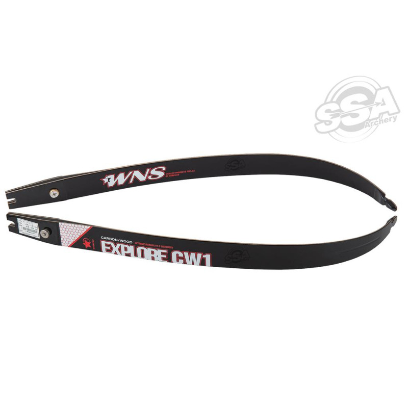 WNS LIMBS CARBON WOOD EXPLORE-CW1 25" 66-30 LBS 23" 64-32 LBS