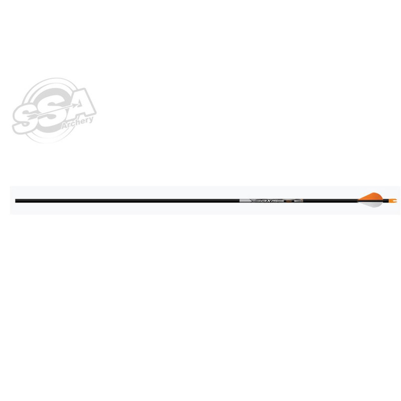 EASTON ARROWS CARBON AXIS 5MM SPT 700 WITH 2"BULLY VANES 6/PK