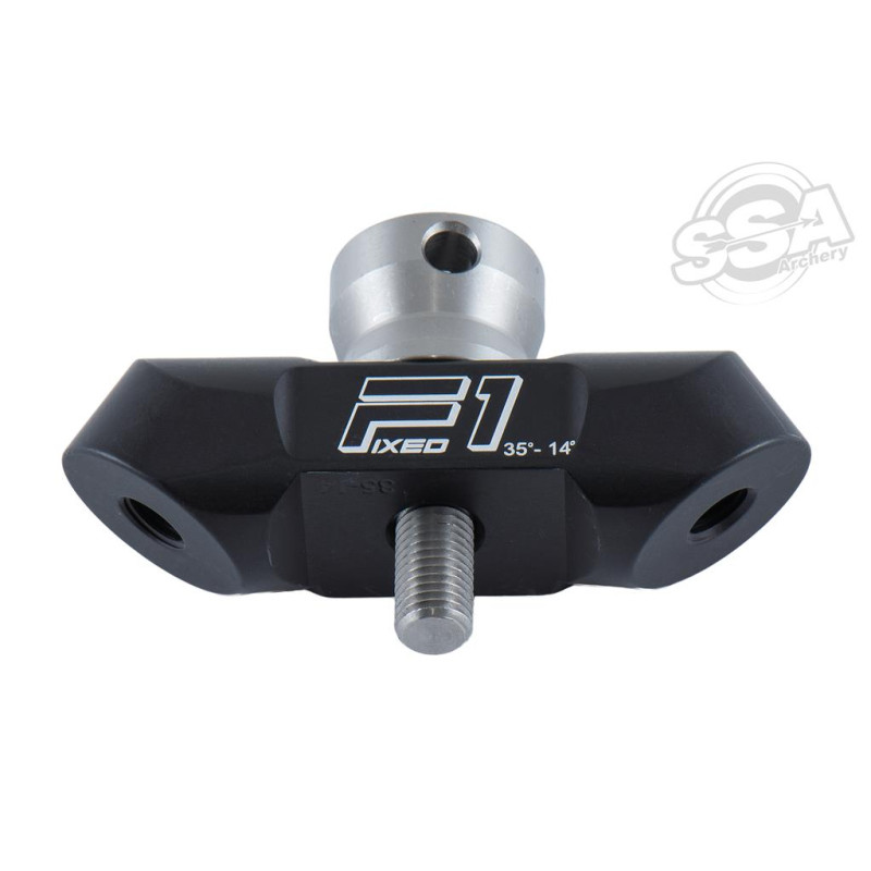 AXCEL V-BARS F1 - 35? OUT / 14? DOWN ANGLE - BLACK