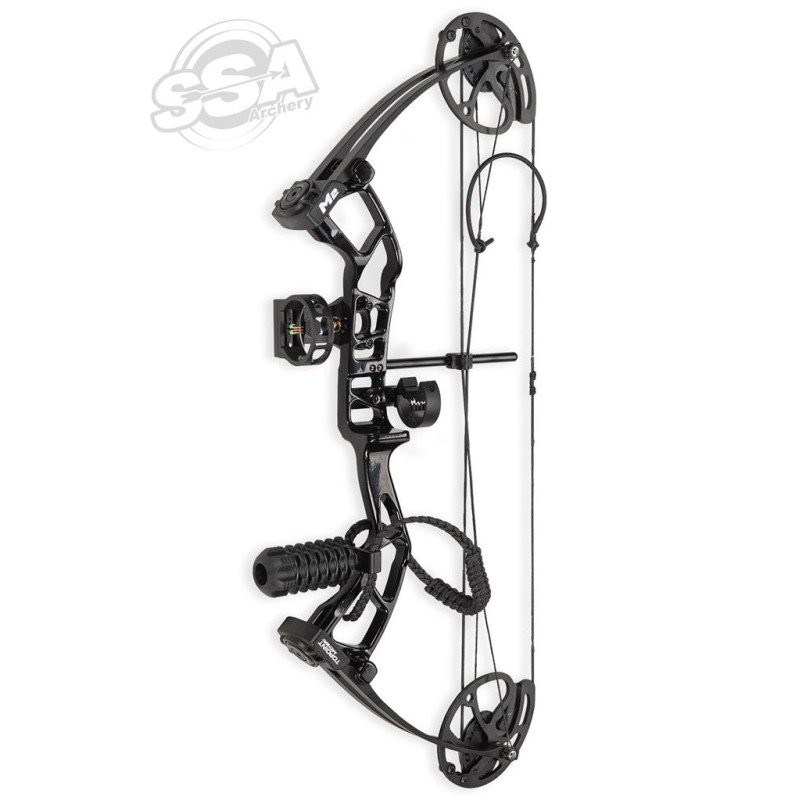 TOPOINT COMPOUND PACKAGE M2 YOUTH / ROTATING MOD 10-40LBS / 17"-27" / RH BLACK