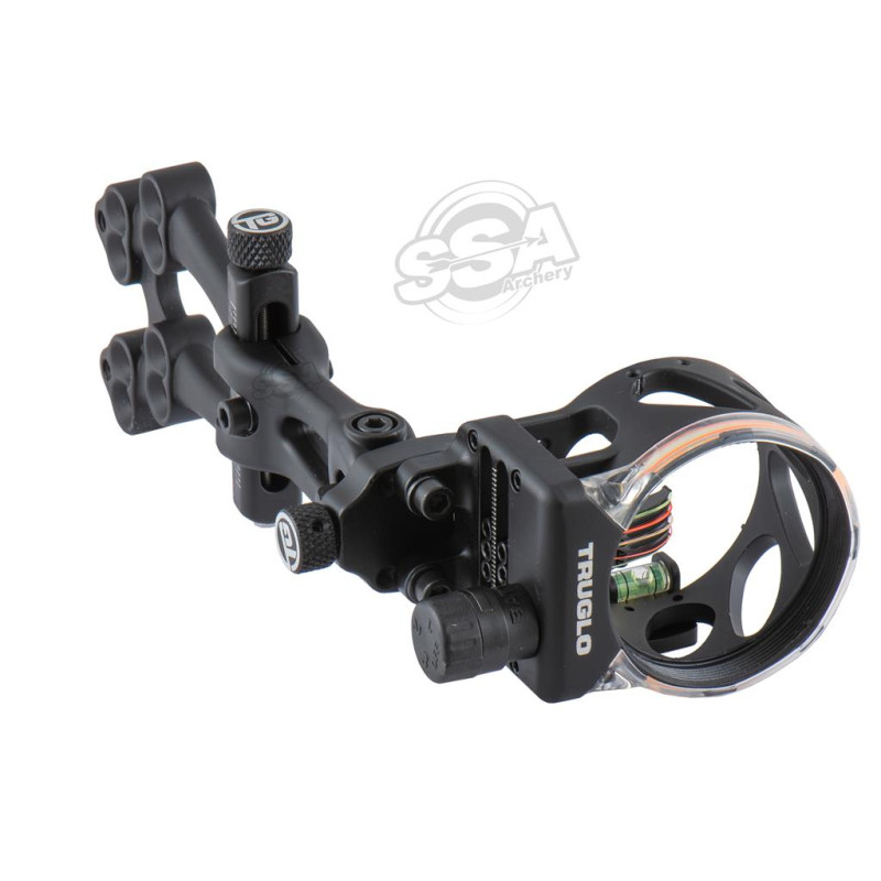 TRUGLO HUNTING & 3D SIGHTS VEROS ULTRA-BRIGHT / RH/LH / .019 / 5PIN / BLACK