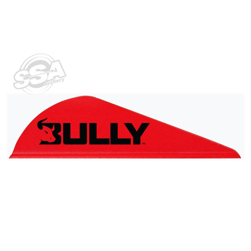 EASTON BULLY VANES 2" RED 100/PK