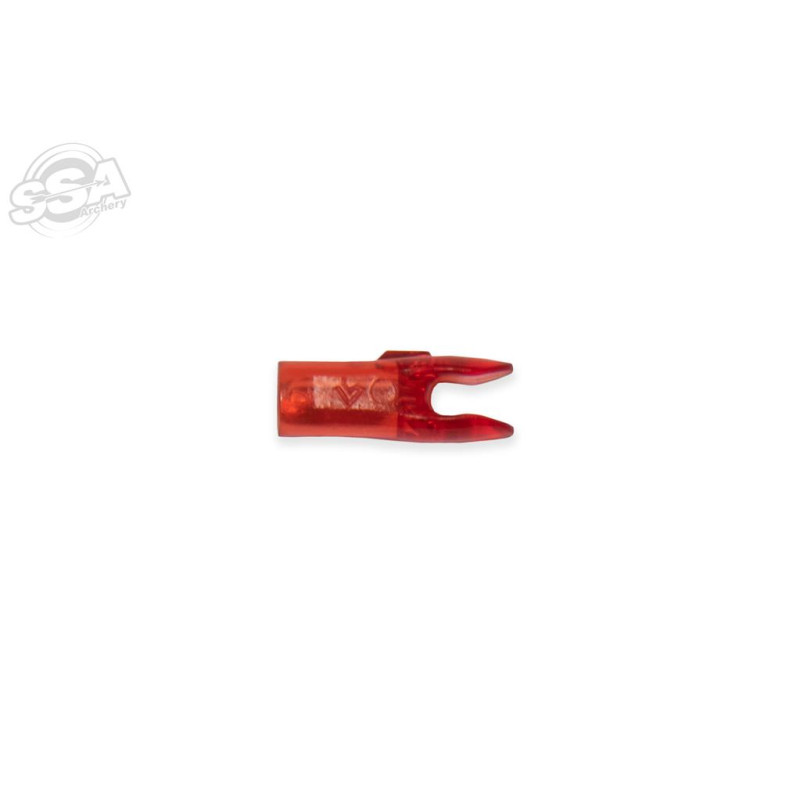 SKYLON PIN NOCKS RECURVE SMALL FLUO RED 25/PK