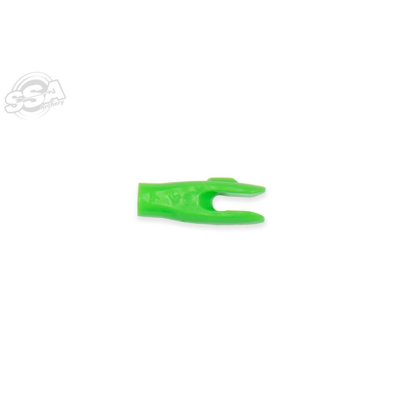 SKYLON PIN NOCKS COMPOUND LARGE SOLID GREEN 100/PK