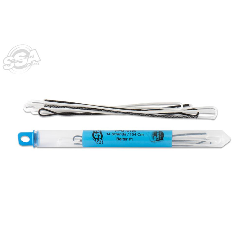 FBS RECURVE STRINGS BCY 8125 70" 14 STRANDS WHITE