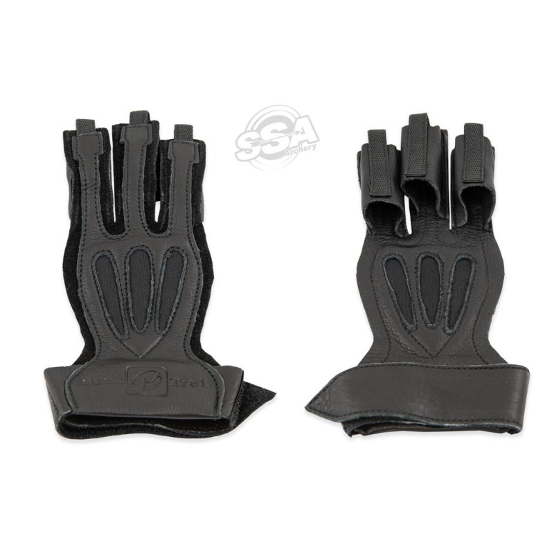 BUCKTRAIL SHOOTING GLOVES NEO WITH PREMIUM LEATHER AND NEOPRENE XL BLACK