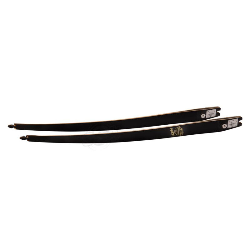 OAKRIDGE LIMBS PURE ILF T/D LONGBOW BAMBOO BLACK 64" 50bs 19" RISER