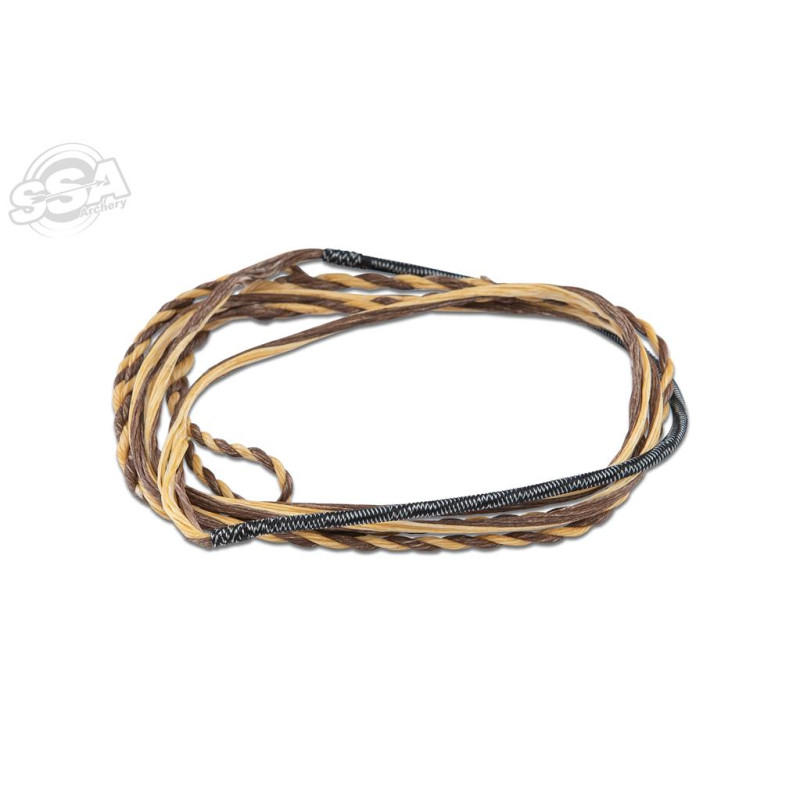 BUCKTRAILELITE TRADITIONAL STRING BCY FAST FLIGHT 60 INCH 16 STRANDS FOR RECURVE CEDAR/BROWN