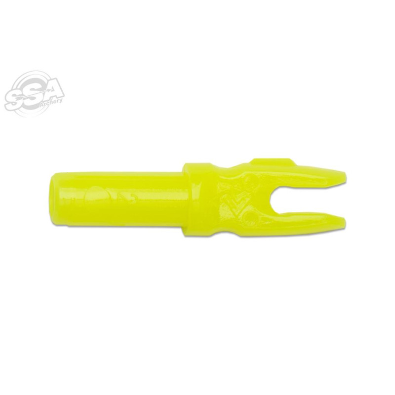 SKYLON INNERFIT ID5.2 NOCK LARGE SOLID YELLOW 25/PK