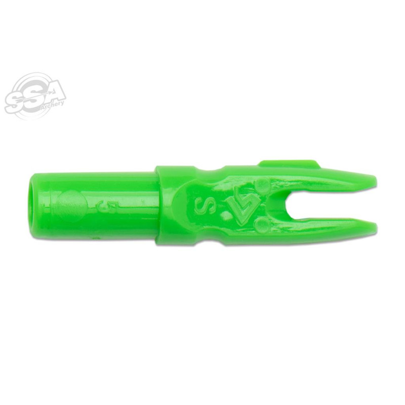 SKYLON INNERFIT ID6.2 NOCK LARGE SOLID GREEN 100/PK