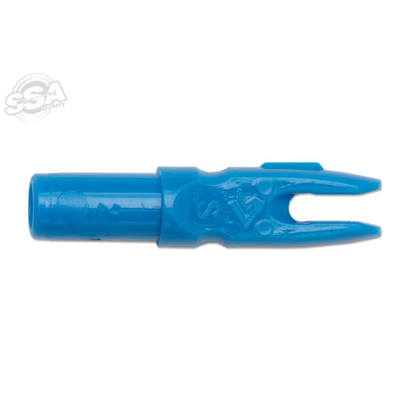 SKYLON INNERFIT ID6.2 NOCK LARGE SOLID BLUE 100/PK