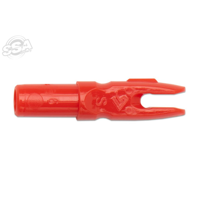 SKYLON INNERFIT ID6.2 NOCK LARGE SOLID RED 100/PK