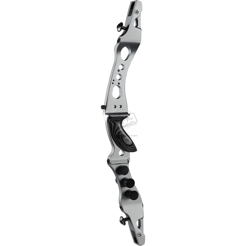 KINETIC RISERS CNC VYGO 25" LH SMOKE WITH BLACK WEIGHT