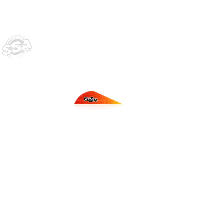 BOHNING VANES BLAZER 2"  HOT SUN  100/PK