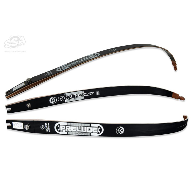 CORE LIMBS ILF FIBER WOOD BLACK PRELUDE 25" 68-38 LBS 23" 66-40 LBS