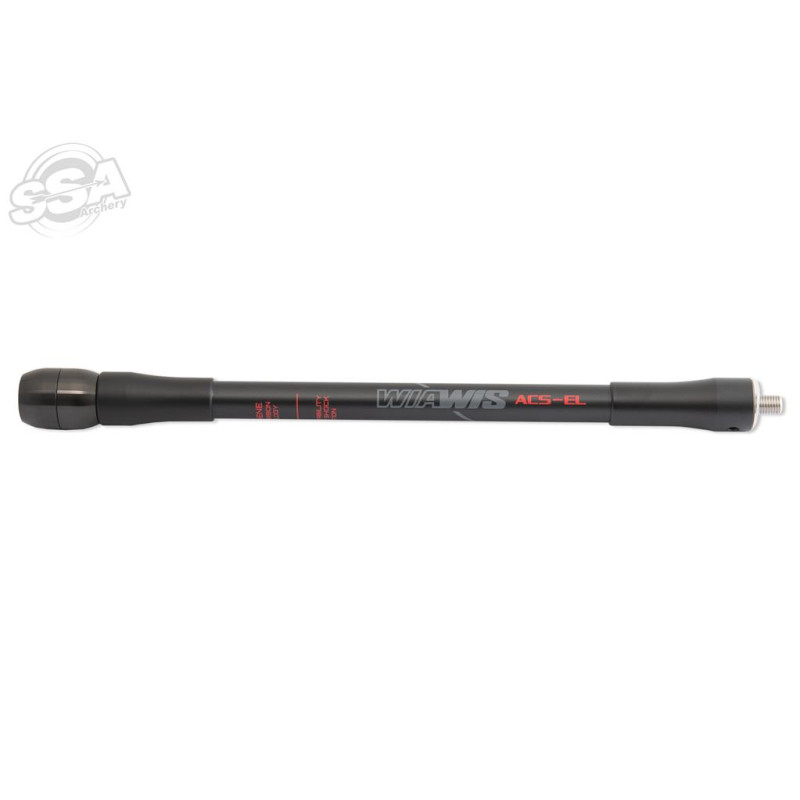 WIAWIS ACS-EL GRAPHENE 12" BLACK/RED WITH WEIGHTS