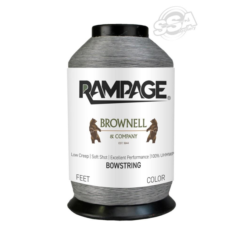BROWNELL STRING MATERIAL RAMPAGE 1/4 LBS GREY