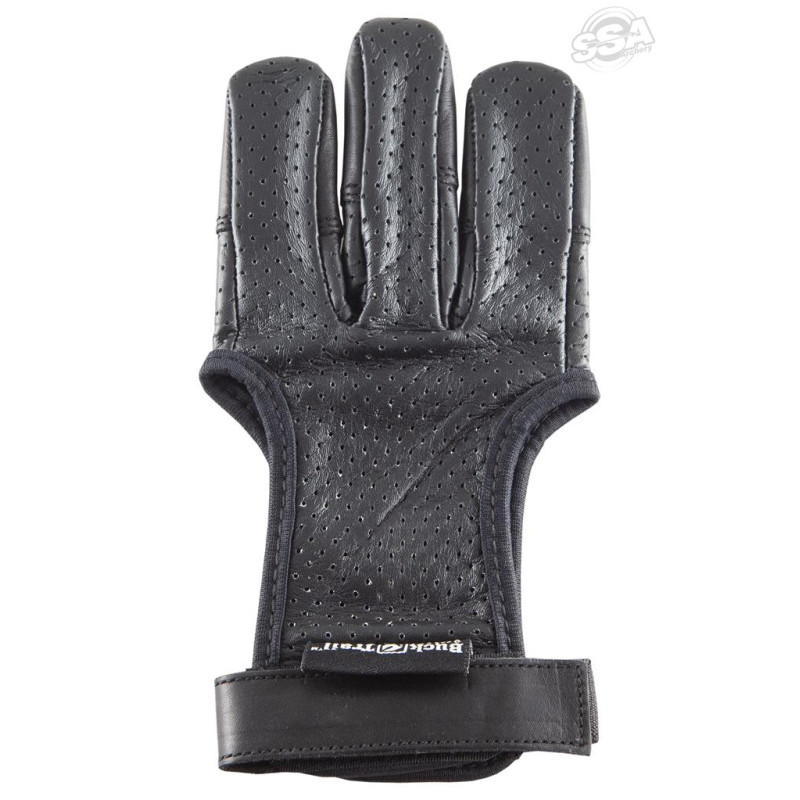 BUCKTRAIL SHOOTING GLOVES RETRO MESH FULL PALM LEATHER WITH REINFORCED FINGERTIPS LARGE
